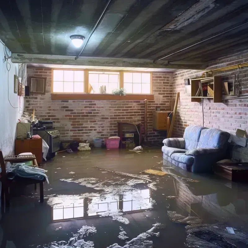 Flooded Basement Cleanup in Grimsley, TN